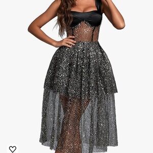 Bella Barnett Small Black Party Dress